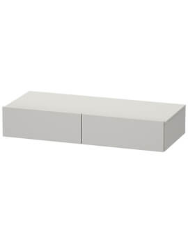 Duravit DuraStyle Wall Mounted Shelf With Drawers - Image
