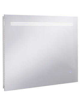 Crosswater Radiance Ambient Illuminated Modern Mirror - 800 x 600mm - Image