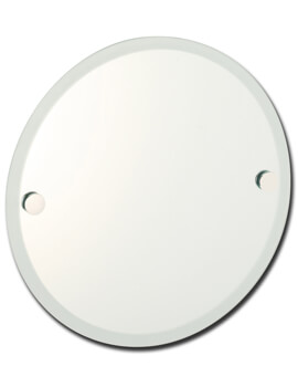 Lincoln 450mm Round Mirror With Frosted Edge