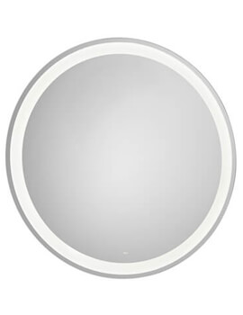 Roca Iridia Round Mirror With Perimetral LED Lighting And Demister Device - Image