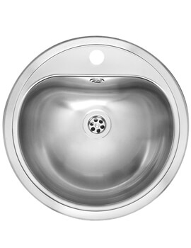 Atlantis Stainless Steel Inset Sink With Overflow