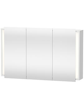 Duravit Ketho 1200 x 750mm 3 Door Mirror Cabinet - Image