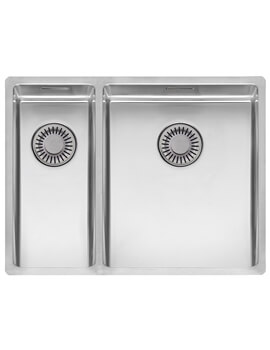 Reginox New York Stainless Steel 1.5 Bowl Integrated Kitchen Sink - Image
