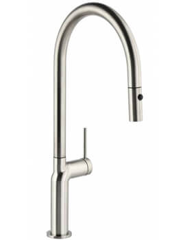 Abode Tubist Single Lever Pull Out Kitchen Mixer Tap - Image