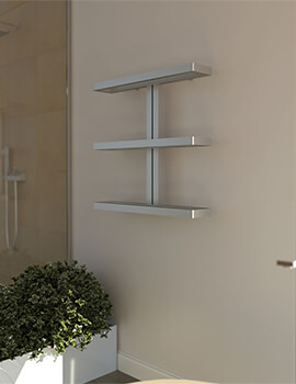 Gallant 780 x 750mm Stainless Steel Heated Towel Rail