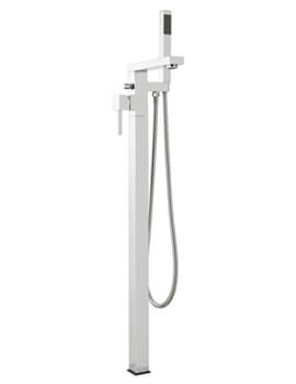 Kartell K-Vit Pure Freestanding Chrome Bath Shower Mixer Tap - Image