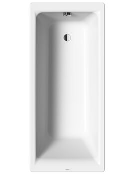 Kaldewei Ambiente Puro 1700mm Single Ended Steel Bath White - Image