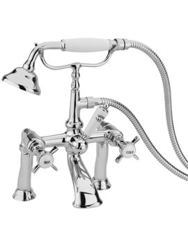 Tre Mercati Imperial Bath Shower Mixer Tap With Kit - Image
