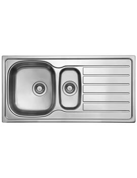 Clearwater Axium 1.5 Bowl Kitchen Sink And Drainer - Image