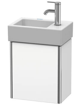 XSquare 484 x 240 x 397mm Wall Mounted 1-Door Vanity Unit For Vero Air Basin