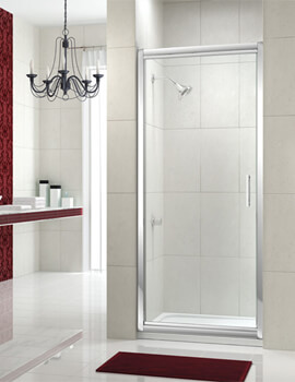 Merlyn 8 Series Infold Shower Door Chrome - Image