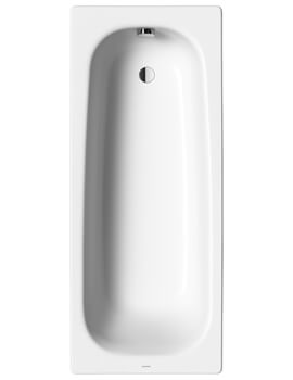 Kaldewei Advantage Saniform Medium 1700 x 700mm Single Ended Steel Bath White - Image