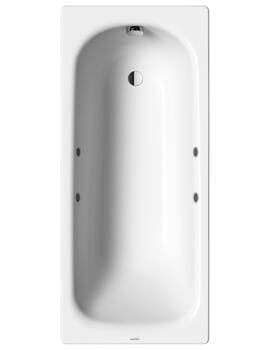 Kaldewei Advantage Saniform Plus 1600 x 750mm Single Ended Steel Bath White - Image