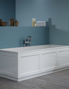 Roper Rhodes 800 Series White 1700mm Front Bath Panel - Image