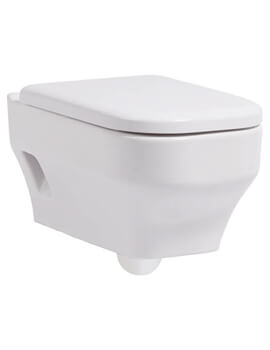Accent 360 x 520mm Wall Hung WC Pan White