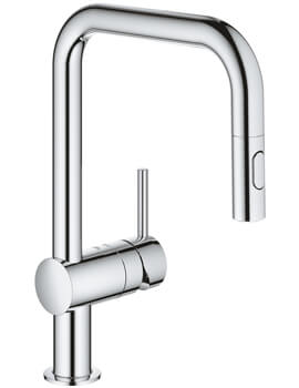 Minta Pull Out Single Lever Kitchen Sink Mixer Tap