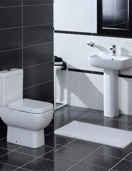 Series 600 Cloakroom Suite White