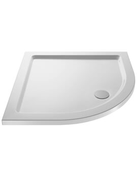 Pearlstone 40mm Slimline ABS Acrylic Quadrant Shower Tray