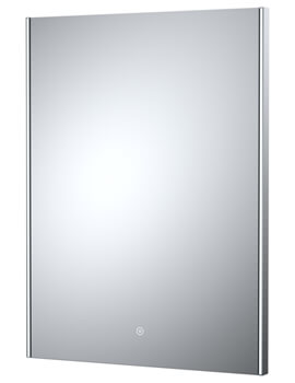 Hudson Reed Cepheus 600 x 800mm Illuminated LED Ambient Touch Sensor Mirror - Image