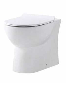 Riva Rimless Back To Wall Pan And Soft Close Seat