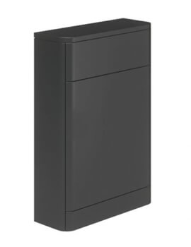 Essential Colorado Sleek 550mm Graphite Grey WC Unit - Image