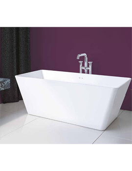 Royce Morgan Blakeney 1645 x 720mm Freestanding White Bath - Image