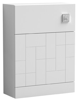 Nuie Blocks 600 x 253mm Floor-Standing Back To WC Unit - Image