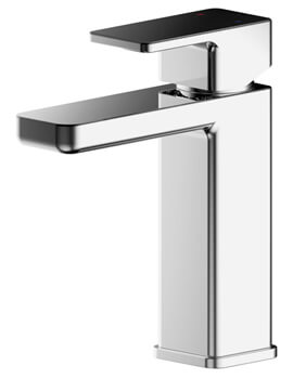 Windon Deck Mounted Basin Mixer Tap With Push Button Waste