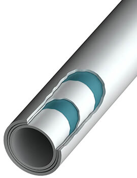 Warmup White Hydronic Underfloor Heating Pipes - Image