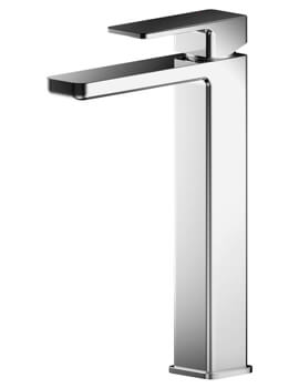 Nuie Windon Deck Mounted High-Rise Mono Basin Mixer Tap - Image