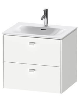 Brioso Wall Mounted 2 Drawer Vanity Unit For Viu Basin