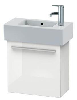 X-Large 450 x 228mm Wall Mounted Vanity Unit White High Gloss