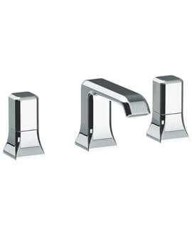Italy Deck Mounted 3 Hole Basin Mixer Tap