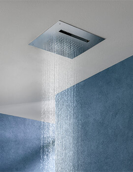 Chrome Mira Showers 1.1799.001 Beat 200 mm Deluge Overhead Shower Head 