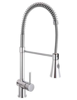 Pull Out Rinser Kitchen Sink Mixer Tap Chrome