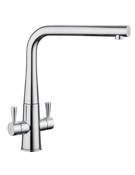 Conical Dual Lever Kitchen Sink Mixer Tap