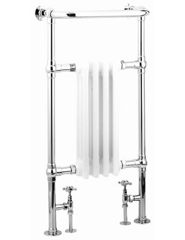 Reina Alicia Chrome Traditional Radiator 479 x 952mm - Image