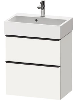 D-Neo 2 Drawer Wall Mounted Vanity Unit For Vero Air Basin