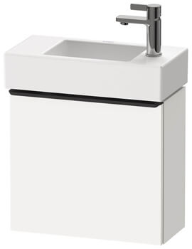 D-Neo 484mm Wide Wall-Mounted Vanity Unit For Vero Air Basin