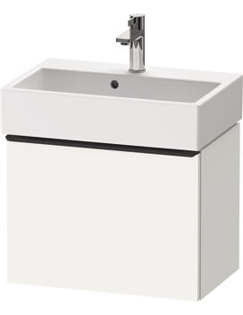 D-Neo 584mm Wide Wall-Mounted Compact Vanity Unit For Vero Air Basin