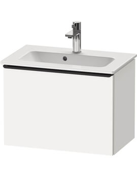 D-Neo 1 Drawer Wall Mounted Vanity Unit For Me By Starck Basin