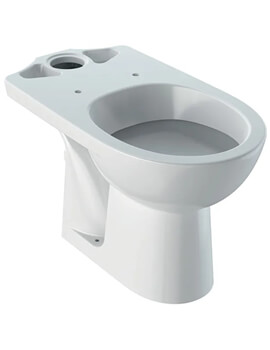 Selnova Floor Standing 360 x 670mm Close Coupled WC Pan White