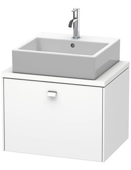 Brioso 1 Pull Out Compartment Vanity Unit For Console Compact