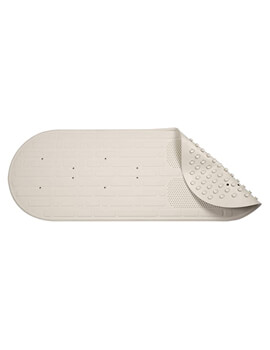 Croydex Serenity White Non-Slip Foot Massage Bath Mat - Image