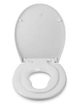 Croydex Lesina Family Soft Close White Toilet Seat