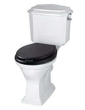 Imperial Astoria Deco Closed Coupled WC Pan And Cistern - Image