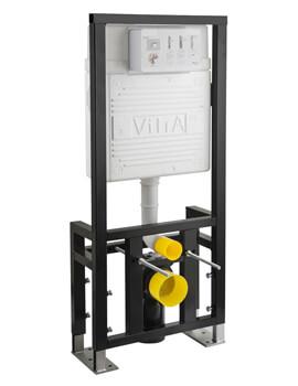 VitrA 12cm Floor Fixation Frame With 2.5-4 Litre Concealed Cistern - Image