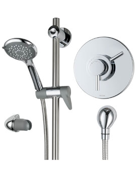 Triton Elina Buit-In Concentric TMV3 Chrome Mixer Shower - Image