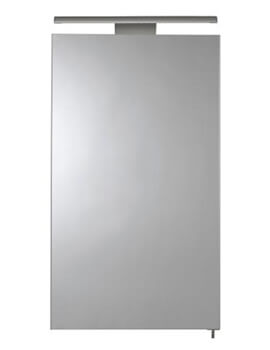 Hang N Lock Jefferson Single Door Illuminated Mirror Cabinet
