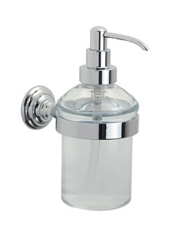 Imperial Richmond Wall-Mounted Chrome Soap Dispenser 82 x 168mm